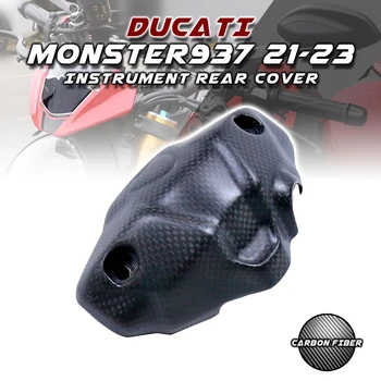 Za Ducati Monster 937 2017 2019 2020 2021 2022 2023 100% Izglađivanje poklopca ploče s instrumentima motor od karbonskih vlakana 3K Dry