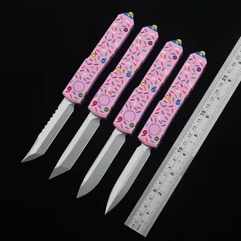 Lovački nož za preživljavanje UT OTF (CNC), džepni nož s fiksnom oštricom, Univerzalni EDC, Planinarske kuhinjski noževi, alati za voće
