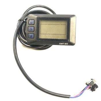 Pribor za električne bicikle OMT-M3 36V48V LCD zaslon s priborom za электровелосипеда, LCD upravljačka ploča, Pribor