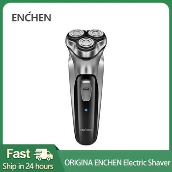 Origina električni aparat za brijanje ENCHEN Britva Punjiva s trostrukim žilet za brijanje, Trimer za bradu, тример, električni aparat za brijanje za muškarce