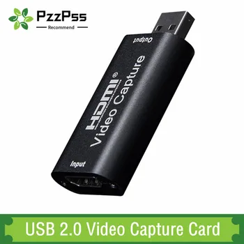 Kartica za snimanje videa USB 2.0, kompatibilan sa 4K HDMI Видеозахват, Kutija za izravni prijenos, snimanje za telefon PS4 i XBOX Igre DVD-kamera HD