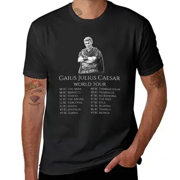 T-shirt Gaius Julius Caesar World Tour SPQR s rimske povijesti, novo izdanje, t-shirt, slatka odjeća, sportske košulje, muške