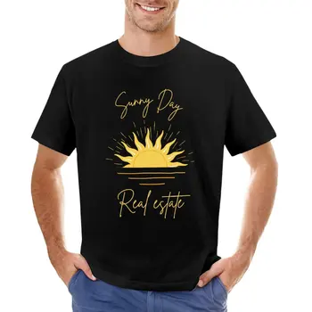 T-shirt Sunny Day Real Estate, majica kratkih rukava, estetski odjeća, muška odjeća