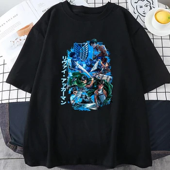 Majica sa anime Attack On Titan, Откажись od svojih snova i umri, t-Shirt Ackerman I Am Kenough, Pamučne Majice Za Muškarce i Žene, Camisetas, dar
