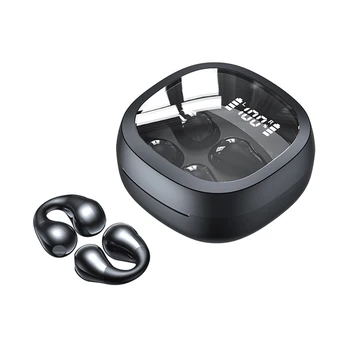 JR01 Bezbolan Spona za Uši Bluetooth 5.3 Slušalice Sportske Ove Bežične Slušalice s Mikrofonom Torbica Za Punjenje Gaming Slušalice Mini-linijski brodovi