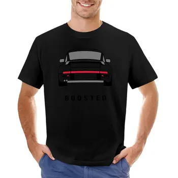 Majica sa armirano sportski automobil, crna majica, kratka majica, animacija, muška majica dugi rukav
