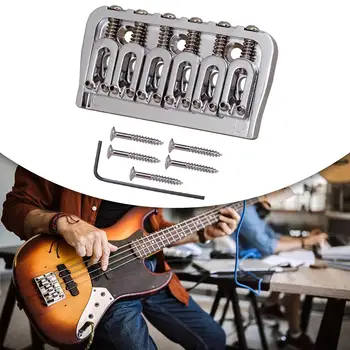 skup fiksnih mostova za električnu gitaru 52 mm Hardtail s fiksnim mostom za 6 žica gitara dijelova