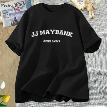 JJ Maybank Outer Banks t-Shirt Ženska Ljetna Хлопковая Majica kratkih rukava Harajuku Ulica Odjeća Pouge Life Majica Vintage Odjeća