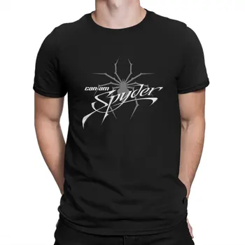 Muška Majica Can-Am Spyder Jiamei ATV Odjeća Od čistog Pamuka s Humorom, Majice Kratkih Rukava i okruglim ovratnikom, Jedinstvena t-Shirt