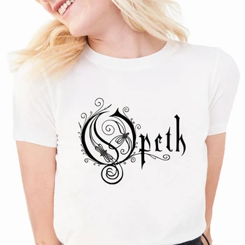 T-shirt OPETH Heavy Metal Rock Band, casual majica s dragim po cijeloj površini, ljetne majice Harajuku s okruglog izreza i kratkim rukavima, tees