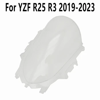 Visokokvalitetna Standardna Sadnja YZF Wind Deflectore Crno Transparentno Vjetrobransko Staklo Za Yamaha R3 R25 2019-2020-2021-2022-2023