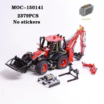 Klasični Građevinski blok MOC-150141 Bager-utovarivač sklop za srastanje 2379 kom., Božićno igračku kao poklon za rođendan, za odrasle i djecu