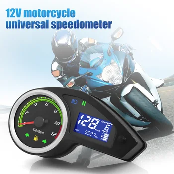 HD LCD Digitalni Motocikl Aparat Brzinomjer, Mjerač Kilometraže, Brzinomjer, Kontrolna Ploča Za Honda OffRoad XR150 GY200 12V