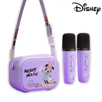 Disney Mickey Minnie Stitch Anđeo Winnie Prijenosni Audio KTV Double Wheat Chorus Bežični zvučnik Bluetooth Mikrofon