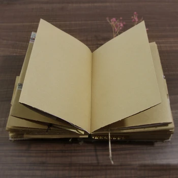 Slikovnice iz retro-tkanine od Formata A5, Student Manual Računovodstvena Knjiga, Neto Obrtni-Notes, Knjiga za prikupljanje Papirnog Materijala, Lana Album za Skice