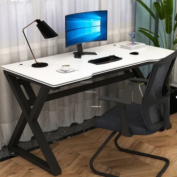 Moderne drvene društvene kompjuterski stolovi za dom, stol u spavaćoj sobi, Jednostavna kreativno uredski namještaj, Studentski radni stol