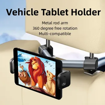 Nosač stražnji jastuk u automobilu, okretni i teleskopski, multi-tablet, univerzalni auto držač za mobilni telefon