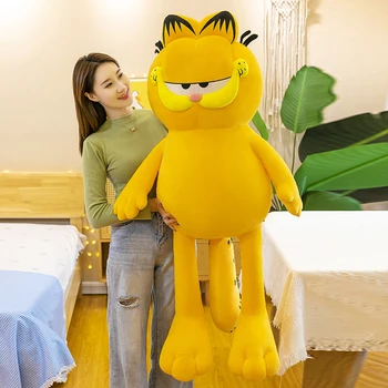 Veliki Veličina Pliš igračku GarfieldCat Peluche, Super mekani plišani crtani lik, lutka, High-end rođendanski poklon za djecu, dijete