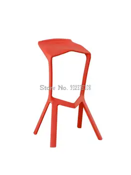 Bar stolica s акульей пастью, plastične stolice, moderan kreativni jednostavan bar stolica s visokim malo stopalo, ormar za hladne napitke, trgovina slastica, bar stolica, bar