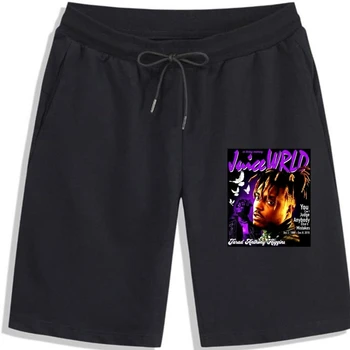 Muške kratke hlače Juice WRLD s citata rap, R & B, hip-hop glazbe, muške kratke hlače!!! Modni muške kratke hlače s po cijeloj površini 2020