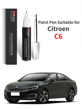 Samoljepljiva ručka Pogodna za Citroen C6 Paint Popravljač Haoyue Siva ugljičnih vlakana Crystal Crni Biser bijeli jelovnik za Poseban program auto pribor C6 Originalni auto