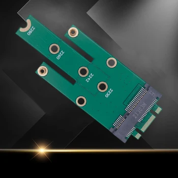 Adapter MSATA-NGFF M. 2 NGFF Pretvara kartica MSATA SSD Male Pretvarač NGFF u MSATA Male Riser za solid state drive 2230-2280 M2