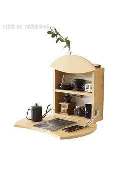 Individualni zidni Kompaktni nevidljivi stol za učenje s jednostavnim laptop u malom stanu, višenamjenski
