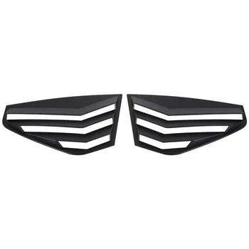 Матово-crna Stražnja bočna Istrujna rešetka za četvrtinu prozori, ukrasna maska za Volkswagen Golf MK8 2021-2023