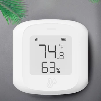 Wi-Fi termometar-hygrometer ZigBee, mjerač temperature za Alexa, Hygrometer, senzor temperature, LCD zaslon, senzor za temperaturu i vlagu