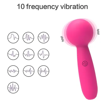 AV Vibrator Bežični Vibrator Čarobni Štapić Ženski Stimulator Klitorisa USB Punjiva Maser Roba Za Adult Sex Igračke 18