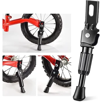 Stalak za bicikl kotača 12 14 16 18 cm, bočni oslonac za udaranje, stražnji nosač, Čelični stalak za bicikle Premium klase (za bicikl 16 inča)