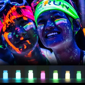 50 g Vodootporne Osvijetljena u mraku Fluorescentno Osvijetljena Pigmentna boja Festivalima, Karnevalima, Zabave, Rukotvorina, umjetničkih projekata, Slikarstva