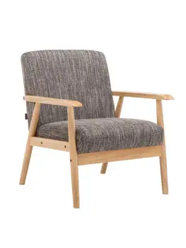 Osnovna jednokrevetna kauč u japanskom stilu, caffe stolice, hotelski lijeni stolica, stolica za odmor od masivnog drva