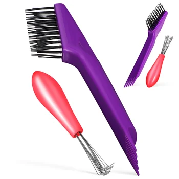 4 kom., alate za čišćenje četke za kosu, češljevi, četke za uporabu u kabini, četke za kosu, za čišćenje za uklanjanje kosa prašine