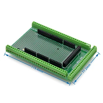 Kompatibilan je prototip dvostrani pcb MEGA2560, spiralnim клеммный blok, komplet zaštitne ploče za Arduino Mega 2560/Mega2560 R3
