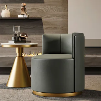 Moderna sofa fotelja, Luksuzni Dizajn Toaletni Stol, Metalnih Stolica Za Odmor, Stolica za Meditaciju, Toaletni stol Nordic Fauteuils De Salon Home Decor