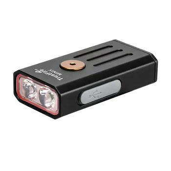 TrustFire MiniX 320 Lumena Crveno svjetlo 365 nm UV Type-C, USB Punjiva višebojne prijenosni privjesak-svjetiljka