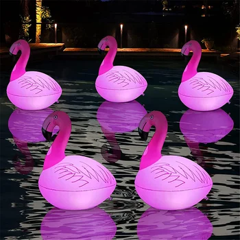 Solarni Plutajuća Kugla-Flamingo, Lampa za bazen, Vodootporan Loptu za travnjak, Home dekor za zurke u vrtu