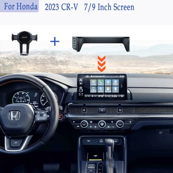 Auto Držač telefona Za Honda CRV CR-V 2023, 7/9 Inčni Ekran, Fiksni Nosač Navigacije, 15 W, Bežično Punjenje, dodatna Oprema Za mobilne Uređaje