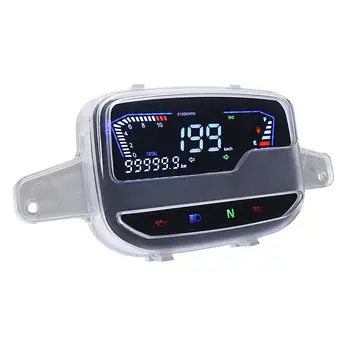 Digitalni Brzinomjer za motocikle Jednostavna Instalacija Zamjenjuje funkciju alarma