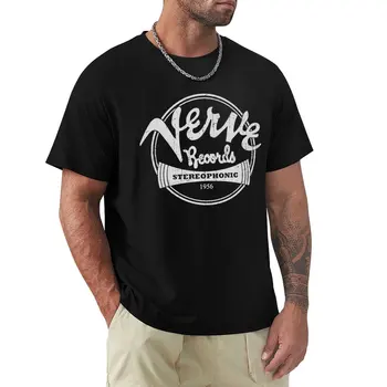 T-shirt Verve Records 1956 s grafičkim uzorkom, majice na red, sportske majice, majice za muškarce s grafičkim uzorkom