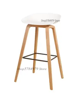 Moderan, jednostavan danski Skandinavski stil, moderan Personalizirani bar stolica, Bar stolica, Dizajn bar stolica od punog drveta Pp