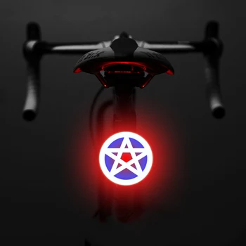 Stražnje svjetlo za bicikl, punjenje od Zabava Constellation, Stop-signal za mtb za vožnju na cestovnom biciklu, Kreativna opremu, napajanje