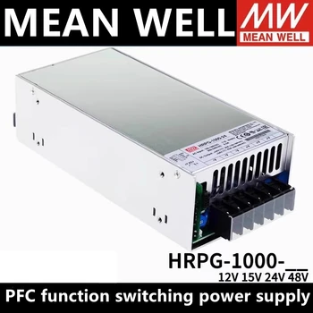 MEAN WELL HRPG-1000-12 HRPG-1000-15 HRPG-1000-24 HRPG-1000-48 Single grupe izlaz s funkcijom pulse PFC napajanja 12V24V48V