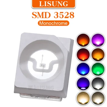 2000 kom/paket SMD 3528 Smd LED Svjetlosni Led Lampica Čip Svjetlosne Kuglice Topla Bijela Crvena Zelena Plava Žuta Narančasta Micro 3V SMT