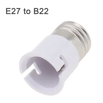 Pretvarač električnih Utičnica E27 u B22, Vijak za Адаптерам Utičnice B22 za led žarulja/Sijalica sa žarnom niti/CFL Žarulje, Adapter E27 na B22