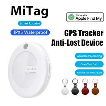 Mini GPS-tracker sa podrškom za Bluetooth Smart Locator, Zaštita od gubitka mobilnog ključeva, uređaj za pretraživanje kućne ljubimce, starije osobe i djecu, rad s Apple Find My