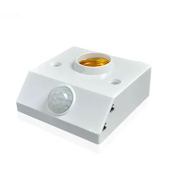 Držač žarulje Indukcijski za ljudsko Tijelo E27 Kompatibilan S Zidne podešavanja Vremena Fotoosjetljivi Glava lampe za hodniku Smart Control