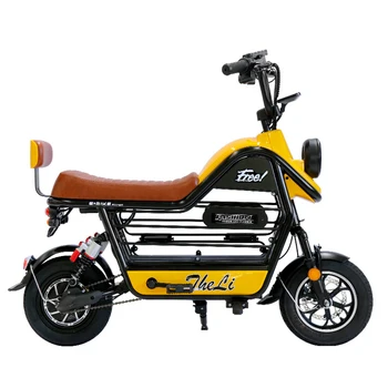 * 12-inčni Električni Motocikl s Velikim Sjedala 48 400 W, Stražnji zračni Jastuk, Амортизирующая Litij Baterija, Električni Bicikl