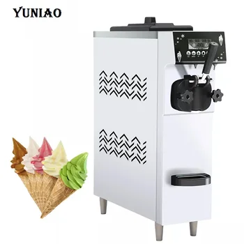 Stolni model strojevi za proizvodnju sladoleda s jednim okusom KLS-S12 mini za kupovinu hladnih napitaka, barova, strojevi za proizvodnju soft sladoleda 110V 220V CFR morem